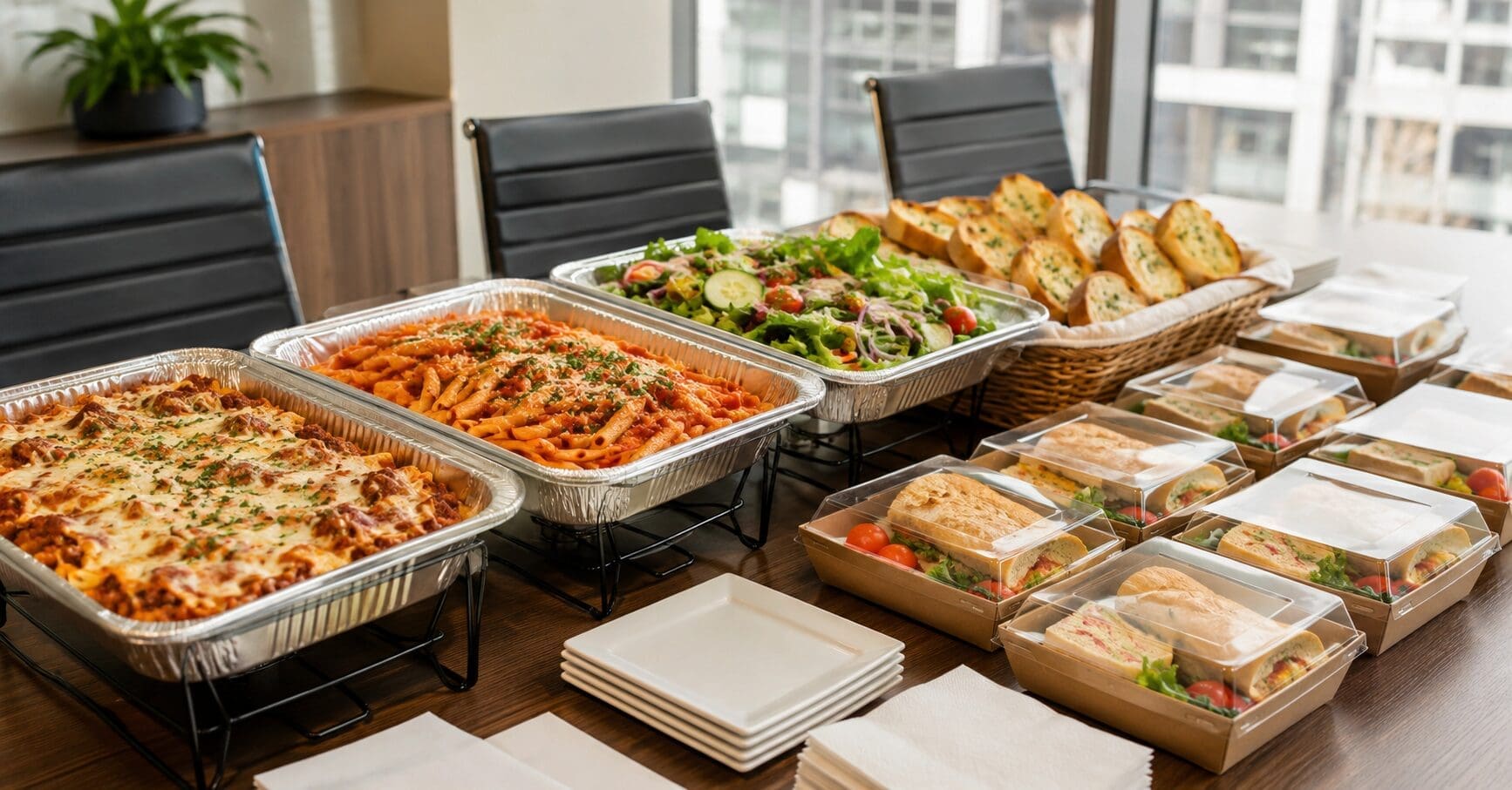 Italian office catering and boxed lunch delivery in Costa Mesa