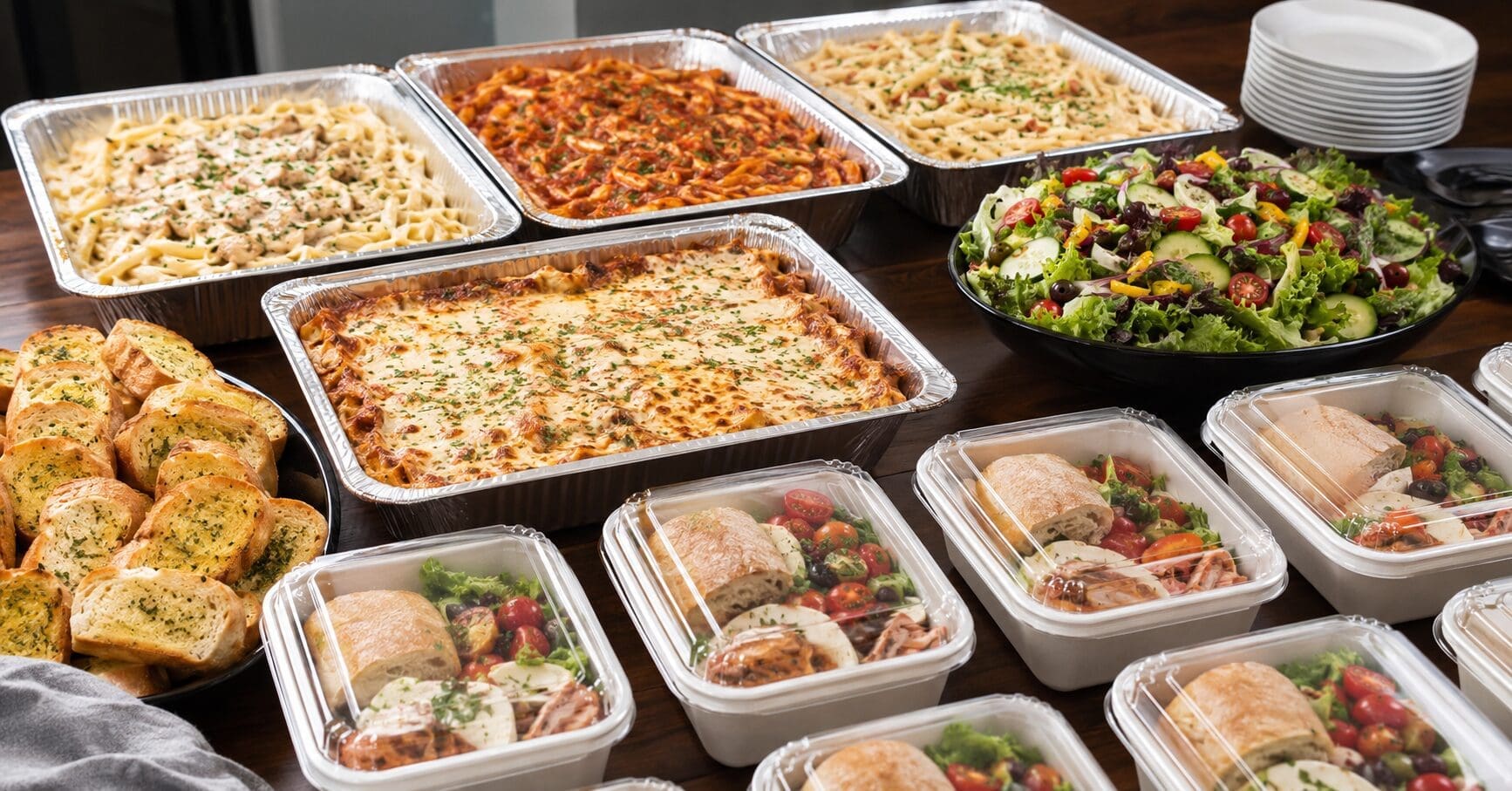 Italian office catering and boxed lunch delivery in Irvine